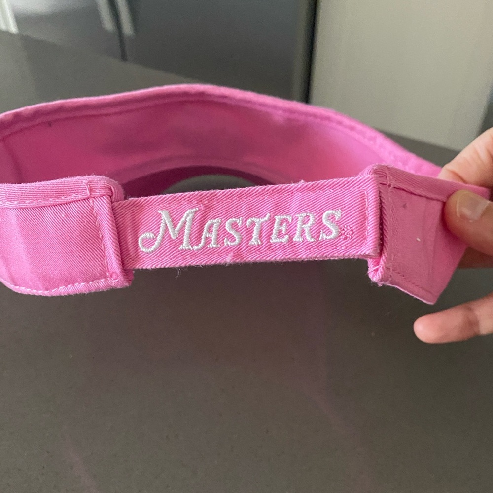 Masters Golf Women’s Pink Visor Augusta National Tournament - Picture 4 of 8
